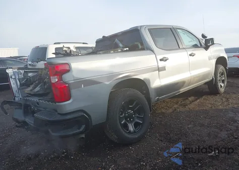 2024 Chevrolet Silverado 1500 4Wd Short Bed Wt from USA, damaged, VIN 3GCUD4EDXRG176507